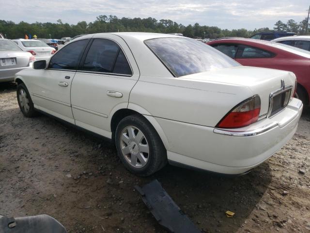 1LNHM86S74Y630390 - 2004 LINCOLN LS WHITE photo 3