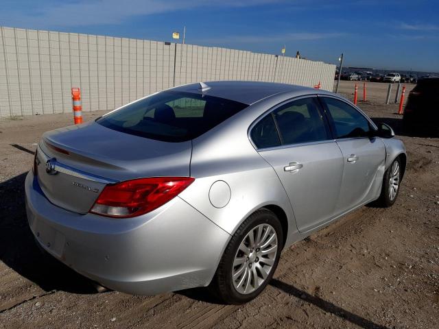 W04GX5GVXB1091536 - 2011 BUICK REGAL CXL  photo 4