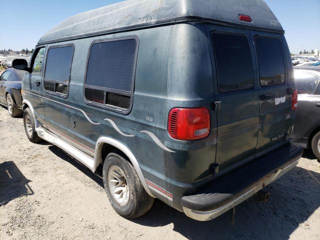 2B6HB11Y6WK115026 - 1998 DODGE RAM VAN B1 GREEN photo 3