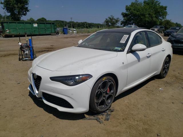 ZARFANBN6N7656284 - 2022 ALFA ROMEO GIULIA SUP WHITE photo 2