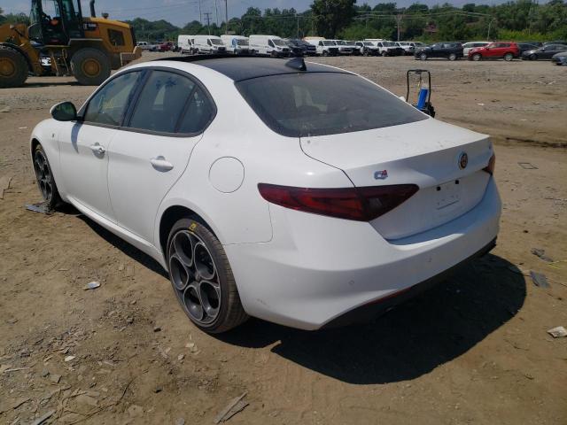 ZARFANBN6N7656284 - 2022 ALFA ROMEO GIULIA SUP WHITE photo 3