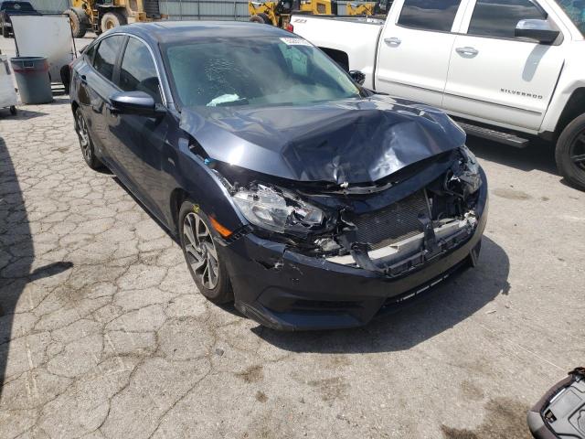 2HGFC2F79JH511321 - 2018 HONDA CIVIC EX CHARCOAL photo 1