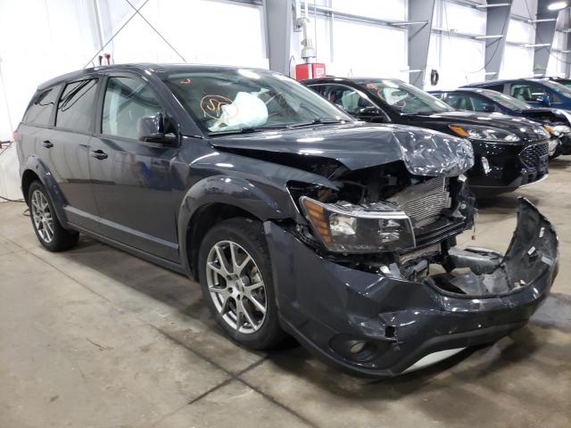 3C4PDCEG0JT472617 - 2018 DODGE JOURNEY GT GRAY photo 1