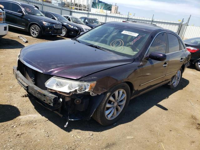 KMHFC46F56A085338 - 2006 HYUNDAI AZERA SE PURPLE photo 2