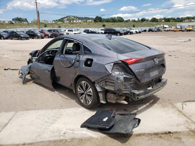 2HGFC1F75GH639123 - 2016 HONDA CIVIC EXL 灰色 照片 3