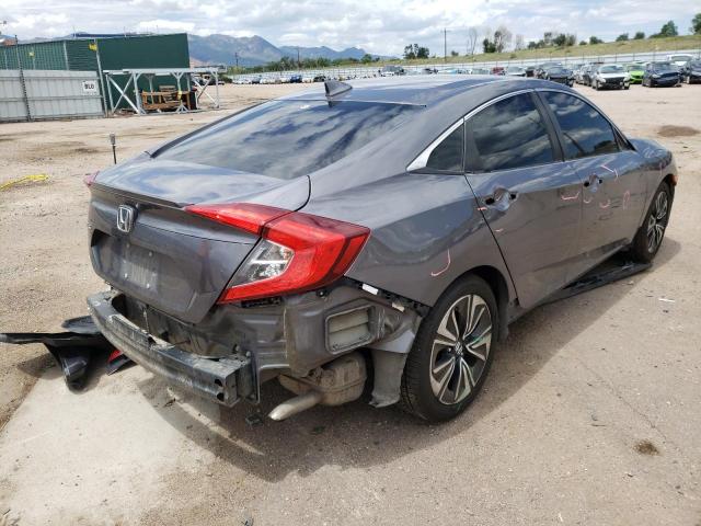 2HGFC1F75GH639123 - 2016 HONDA CIVIC EXL 灰色 照片 4