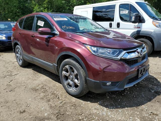 5J6RW2H82HL058644 - 2017 HONDA CR-V EXL RED photo 1