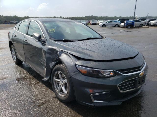 1G1ZB5ST4JF235336 - 2018 CHEVROLET MALIBU LS GRAY photo 1