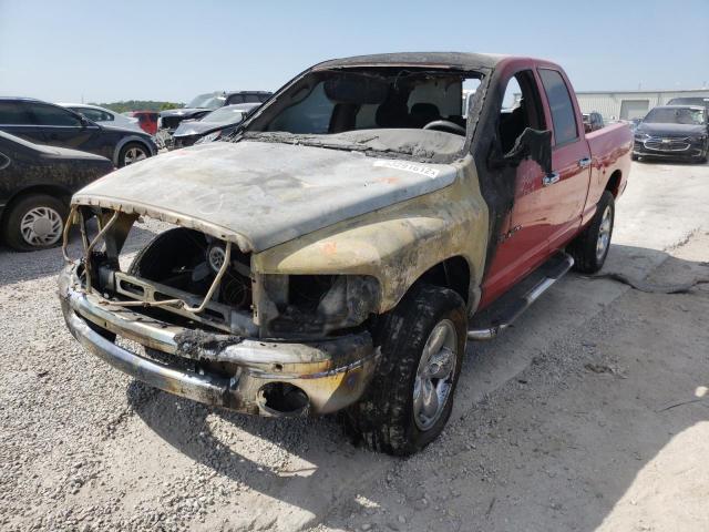 1D7HU18N15S356486 - 2005 DODGE RAM 1500 S RED photo 2