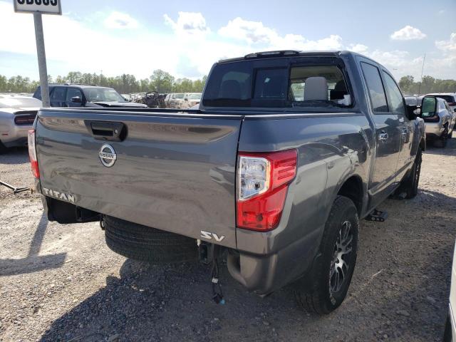 1N6AA1EF8LN502134 - 2020 NISSAN TITAN SV GRAY photo 4