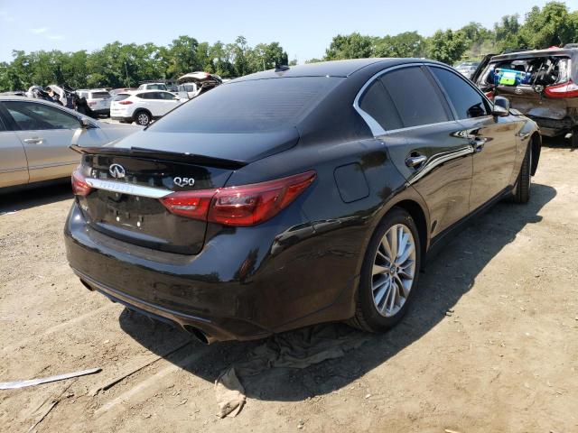 JN1EV7AR2KM550750 - 2019 INFINITI Q50 LUXE BLACK photo 4