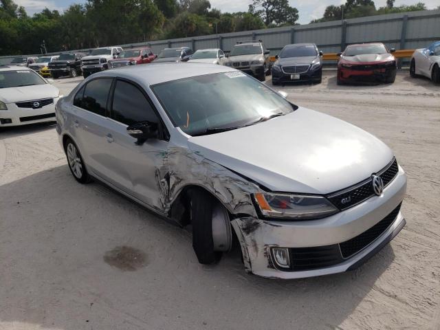 3VW5S7AJ6EM237304 - 2014 VOLKSWAGEN JETTA GLI SILVER photo 9