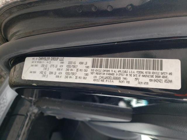 1C4AJWAG9DL668609 - 2013 JEEP WRANGLER S BLACK photo 10