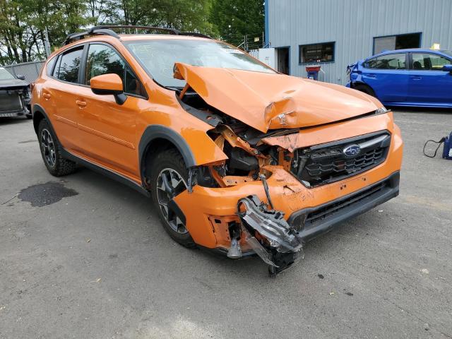 JF2GTADC2JH229543 - 2018 SUBARU CROSSTREK ORANGE photo 1