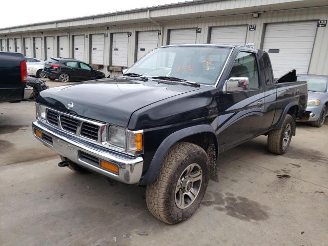 1N6SD16Y7TC374105 - 1996 NISSAN PICKUP BLACK photo 2