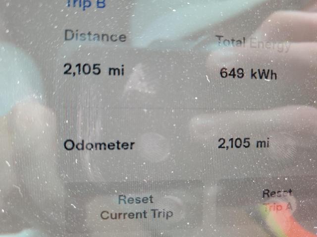 7SAYGDEF7NF365841 - 2022 TESLA MODEL Y Blanc photo 8