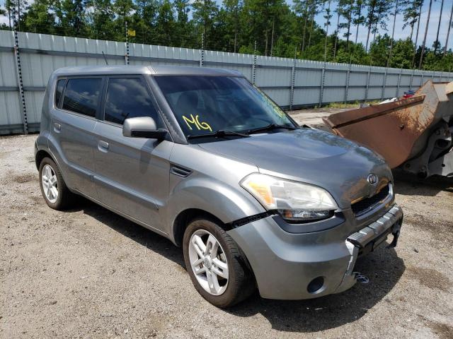 KNDJT2A25A7178762 - 2010 KIA SOUL GRAY photo 1