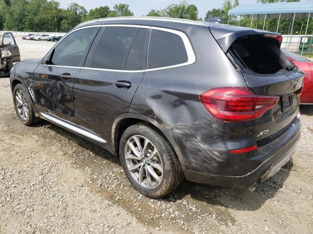 5UXTR7C54KLR44497 - 2019 BMW X3 SDRIVE3 BLACK photo 3