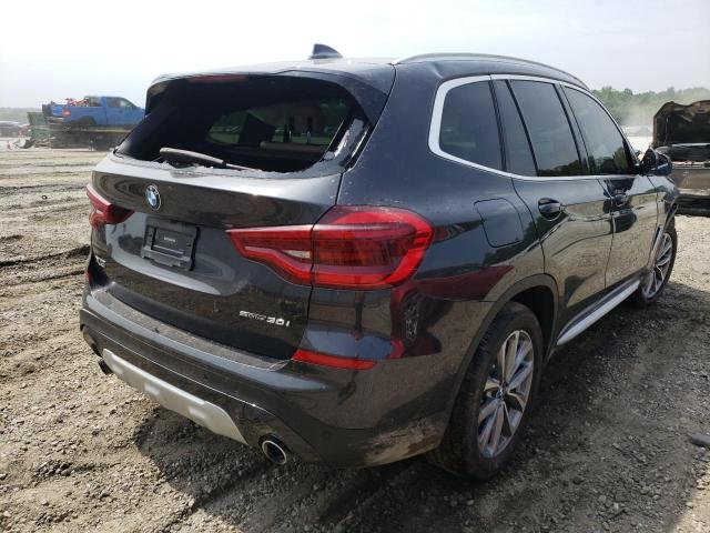 5UXTR7C54KLR44497 - 2019 BMW X3 SDRIVE3 BLACK photo 4