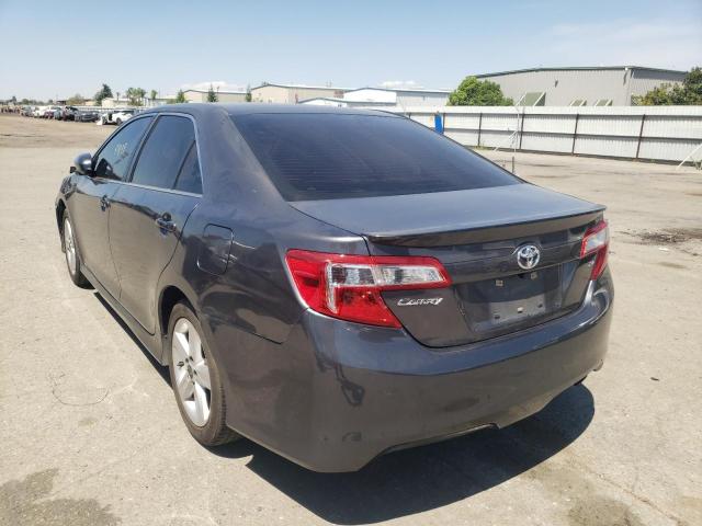 4T1BF1FK7DU288695 - 2013 TOYOTA CAMRY L CHARCOAL photo 3