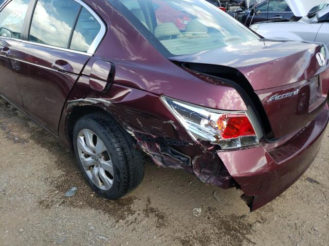 1HGCP2F8XAA094080 - 2010 HONDA ACCORD EXL MAROON photo 9