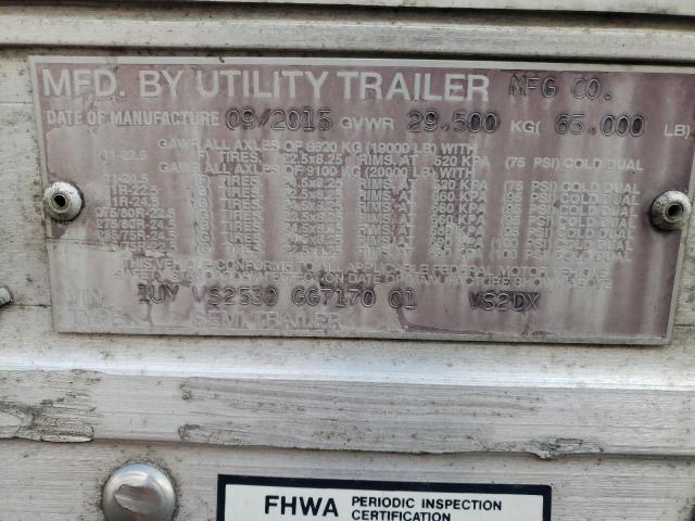 1UYVS2530GG717001 - 2016 UTILITY SEMI TRLR 白色 照片 10