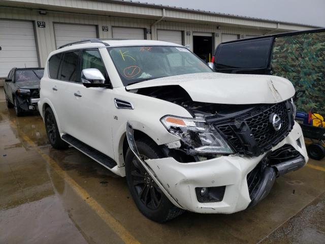 JN8AY2NE9L9782932 - 2020 NISSAN ARMADA PLA WHITE photo 1