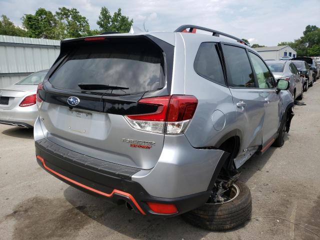 JF2SKAPC6KH424717 - 2019 SUBARU FORESTER S Gümüş foto 4