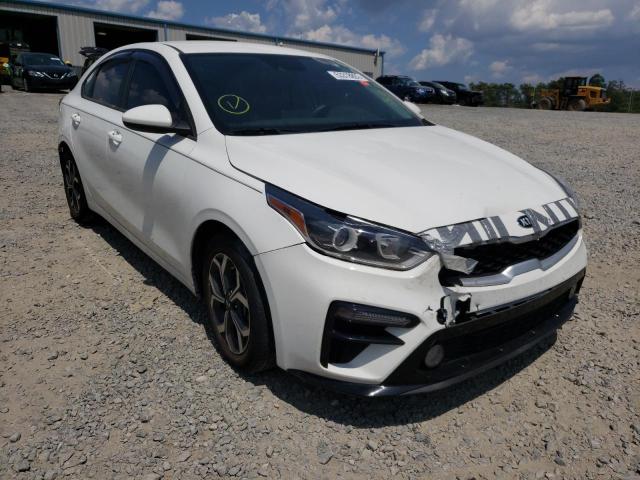 3KPF24AD8LE167344 - 2020 KIA FORTE FE WHITE photo 1