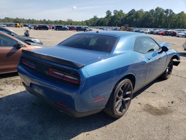 2C3CDZAG0MH603327 - 2021 DODGE CHALLENGER BLUE photo 4