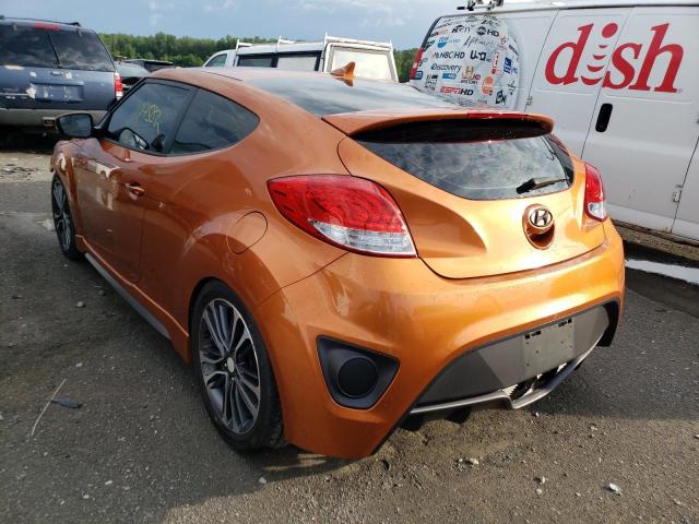 KMHTC6AE7GU262551 - 2016 HYUNDAI VELOSTER TURBO  photo 3