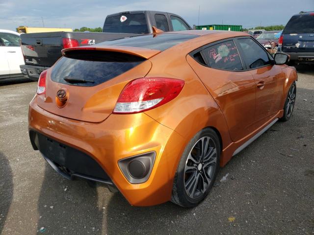 KMHTC6AE7GU262551 - 2016 HYUNDAI VELOSTER TURBO  photo 4