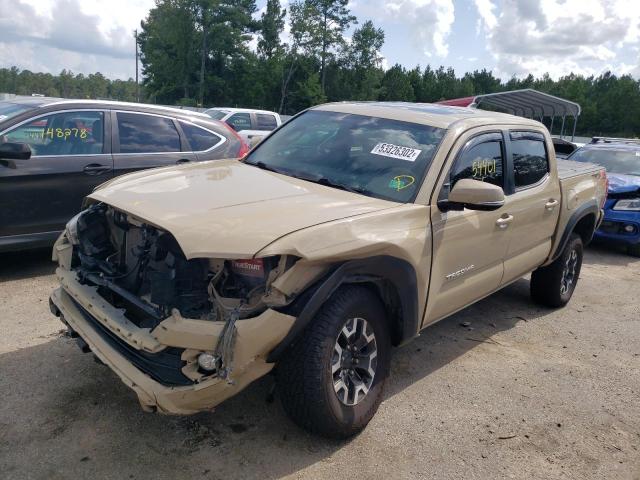 5TFCZ5AN4GX040139 - 2016 TOYOTA TACOMA DOU GOLD photo 2