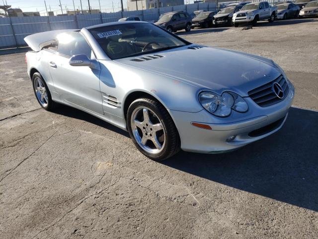 WDBSK75F93F008185 - 2003 MERCEDES-BENZ SL 500R TEAL photo 1