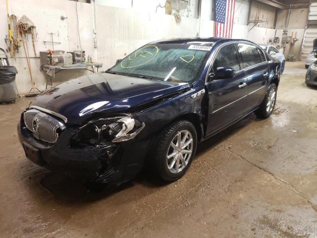 1G4HD57287U128156 - 2007 BUICK LUCERNE BLUE photo 2