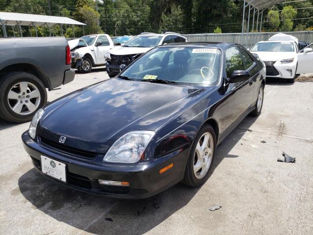 JHMBB6148VC001778 - 1997 HONDA PRELUDE BLACK photo 2