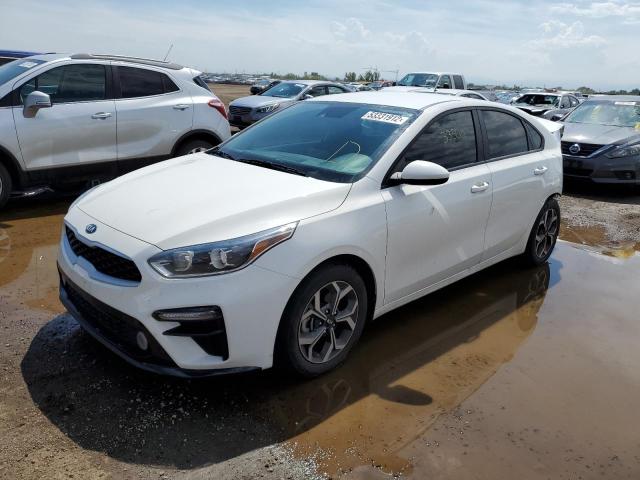 3KPF24AD8LE187593 - 2020 KIA FORTE FE WHITE photo 2