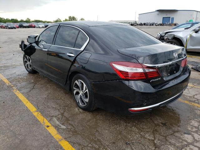 1HGCR2F39GA113600 - 2016 HONDA ACCORD LX BLACK photo 3