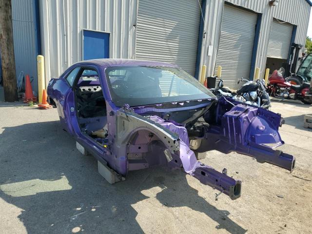 2C3CDZC98GH145328 - 2016 DODGE CHALLENGER PURPLE photo 9