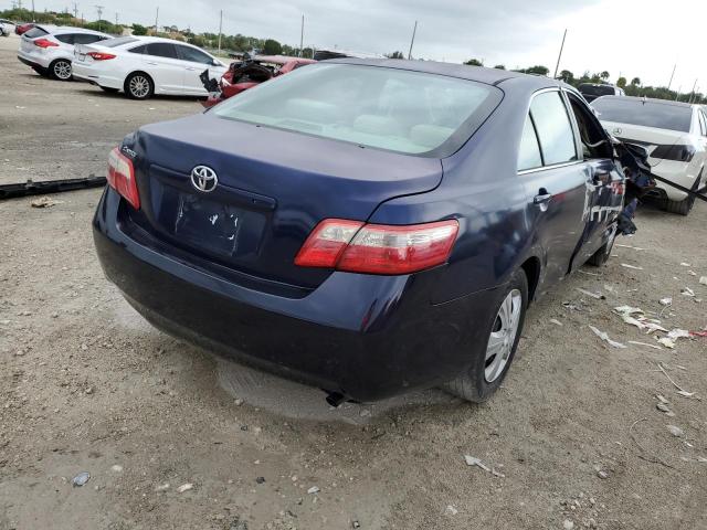 4T1BE46K69U396933 - 2009 TOYOTA CAMRY BASE BLUE photo 4