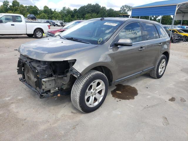 2FMDK3KC5CBA13474 - 2012 FORD EDGE LIMIT GRAY photo 2