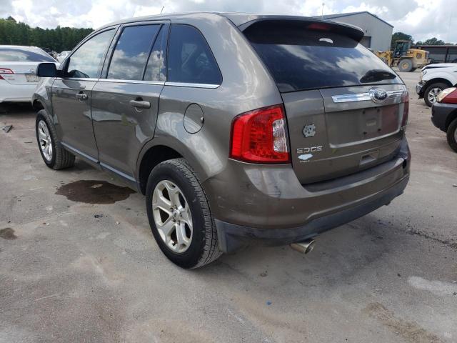 2FMDK3KC5CBA13474 - 2012 FORD EDGE LIMIT GRAY photo 3