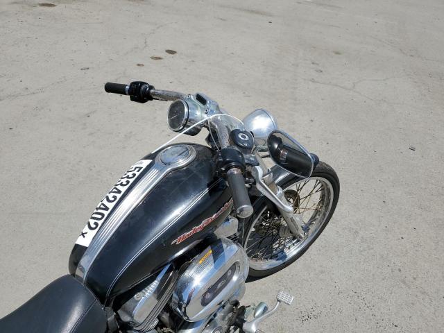 1HD1CT3337K418181 - 2007 HARLEY-DAVIDSON XL1200 C BLACK photo 5