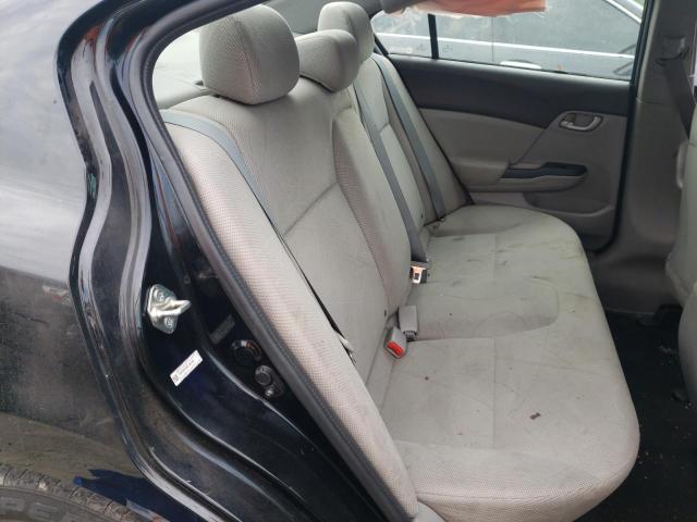 19XFB2F58CE102130 - 2012 HONDA CIVIC LX BLACK photo 6