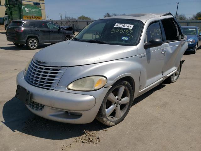 3C8FY78G55T505103 - 2005 CHRYSLER PT CRUISER SILVER photo 2