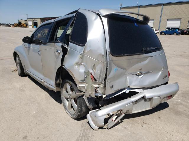 3C8FY78G55T505103 - 2005 CHRYSLER PT CRUISER SILVER photo 3