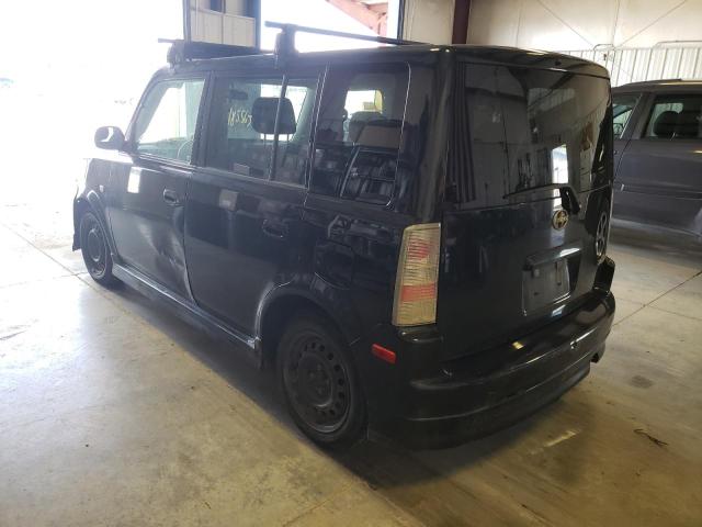 JTLKT324054001509 - 2005 TOYOTA SCION XB შავი ფოტო 3