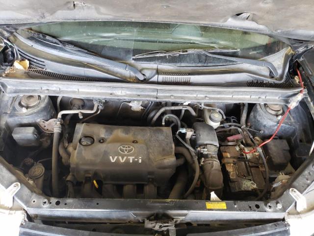 JTLKT324054001509 - 2005 TOYOTA SCION XB შავი ფოტო 7
