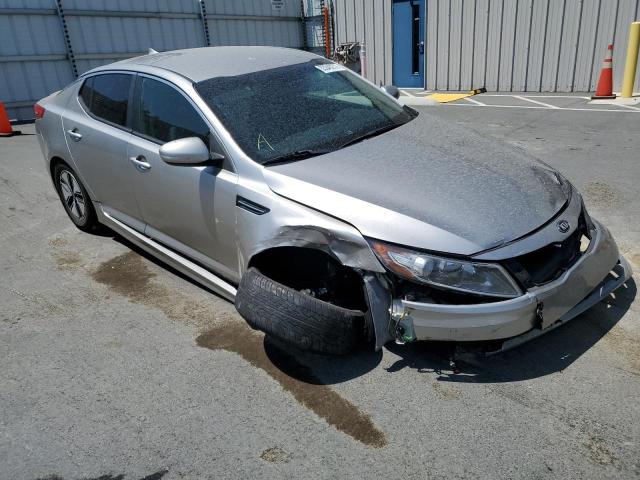 KNAGM4AD4C5031316 - 2012 KIA OPTIMA HYB SILVER photo 1