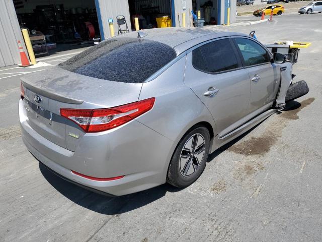 KNAGM4AD4C5031316 - 2012 KIA OPTIMA HYB SILVER photo 4